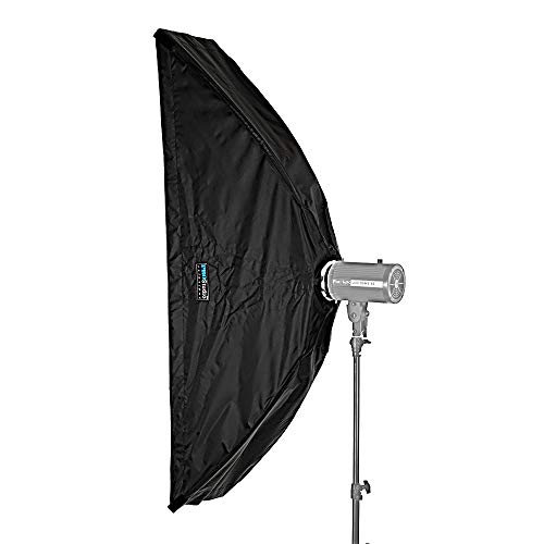 Pro Studio Solutions Ez Pro Beauty Dish Strip Box Softbox 12"X56" With Speedring Insert, For Novatron M Series Monolight M150, M300, M500, Bare Tube Head 2107Fc Strobe Flash Light, Speed Ring, Soft Box #TOP2