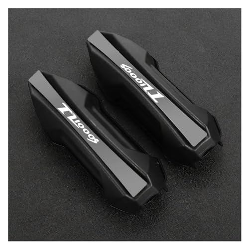 DACONGI Stoßfängerschutzblock Für Suzuki TL1000S 1997 1998–2001 Motorrad-Motorschutzbügel, Sturzbügel, 25 Mm, Stoßstangenschutz, Dekorativer Block(Gray)