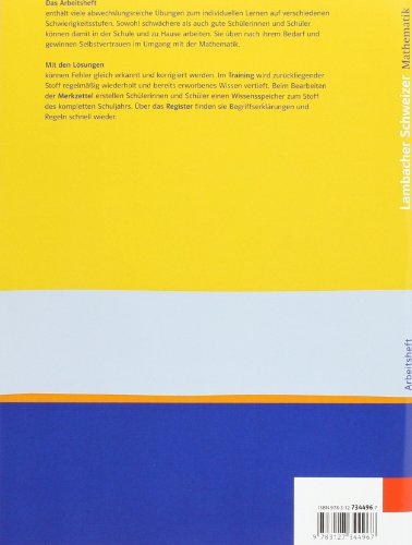 Lambacher Schweizer. 9. Schuljahr. Arbeitsheft