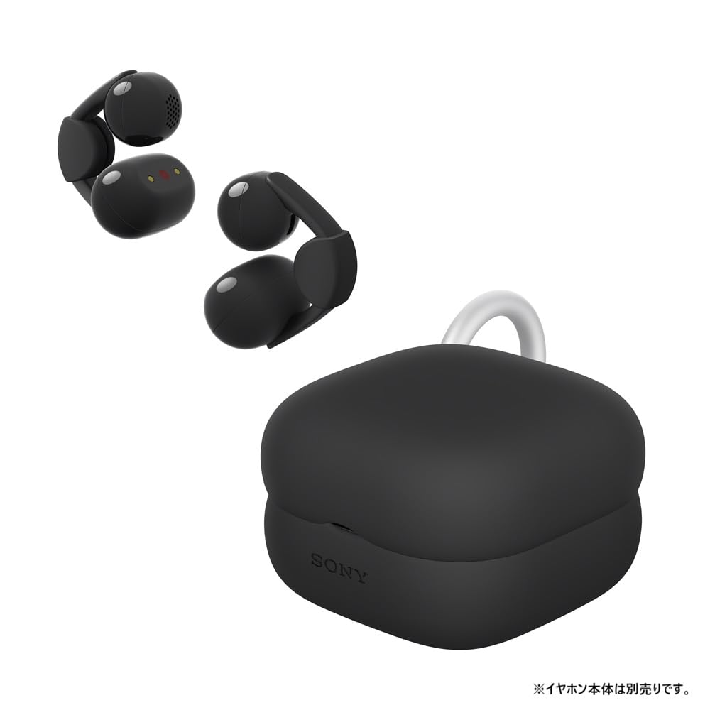 Amazon | ソニー(SONY) LinkBuds Clip用ケースカバー ブラック WF