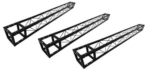 3X 5ft (14.76 ft.) Square 5x5 Black Metal Trussing Box Truss DJ