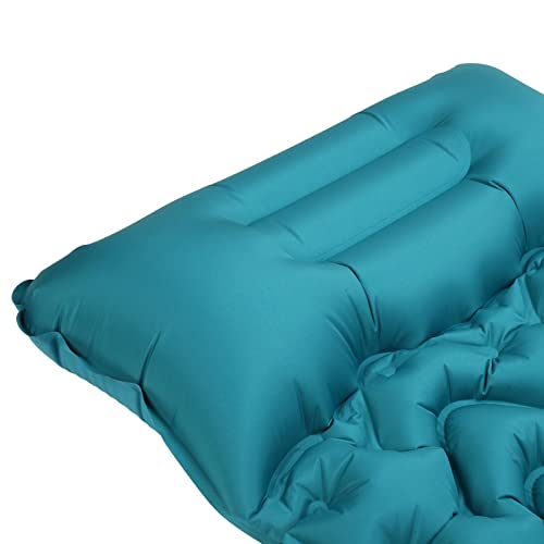Almofada de Dormir para Acampamento, Tapete de Acampamento Inflável de Suporte Ergonômico 77,2 X 26,
