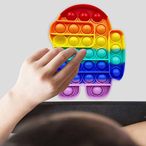 N\C Fidget Sensory Toys Anti-Stress Push Persistente Brinquedos Orgânicos Precisa Espremer Crianças