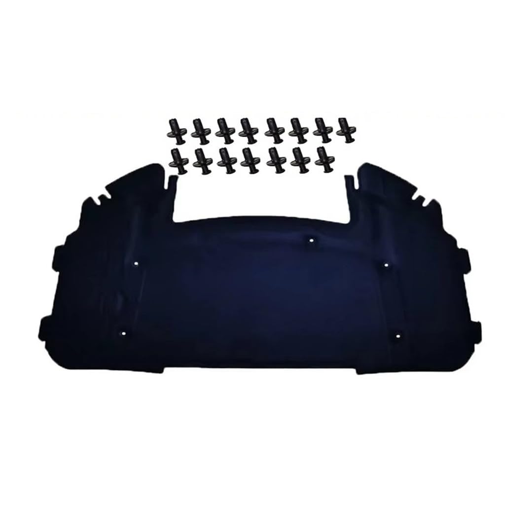 Adcvheg One Color Bonnet Compatible With Bmw For 3 Series E90 2006-2012 Car Hood Thermal Lining Engine Soundproof Cotton Insulat Mat Accessories