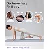 YOTTOY Ankle Resistance Bands with Cuffs, Adjustable Ankle Straps for Leg & Glute Workout, Butt Exercise Bands for Cable Machines Women, Perfect for Hip Fitness & Booty Training