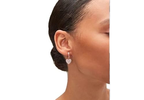 Kate Spade New York Yours Truly Pave Heart Drop Earrings, Rose Gold, Medium #TOP2