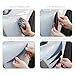 Foelony 6 PCS Car Bumper Spoiler Canards Trim Kit, Wind Blade Style Car Spoiler Anti-Collision Decor Sticker, Self-Adhesive PVC Fashion Cars Body Decal, Universal for Most Cars (Glossy Black)
