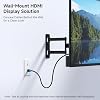 Cable Matters Paquete de 2 Cable Pigtail Keystone HDMI 8K, 48Gbps, 8 pulgadas | 8K@60Hz / 4K@240Hz, HDR, Adaptador Pigtail Keystone HDMI 8K 8