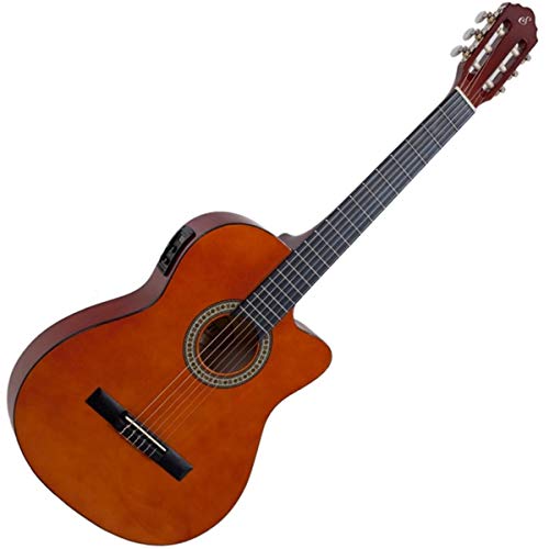 Violão Eletroacústico Flat Cutaway Nylon NF-14 Natural