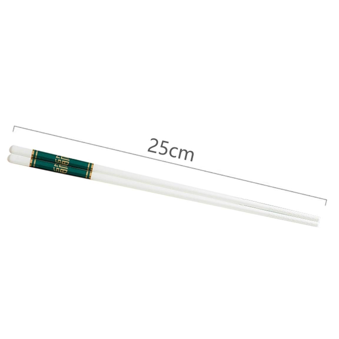 10 Paia di Bacchette in Porcellana in Stile Giapponese - Bacchette Giapponesi Premium riutilizzabili e Resistenti - Bacchette Antiscivolo con Punte testurizzate per casa