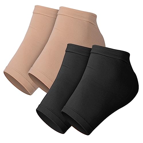 PartyKindom Elastic Foot Sleeve Heel Protectors Reusable Heel Sleeves for Comfortable Foot Support