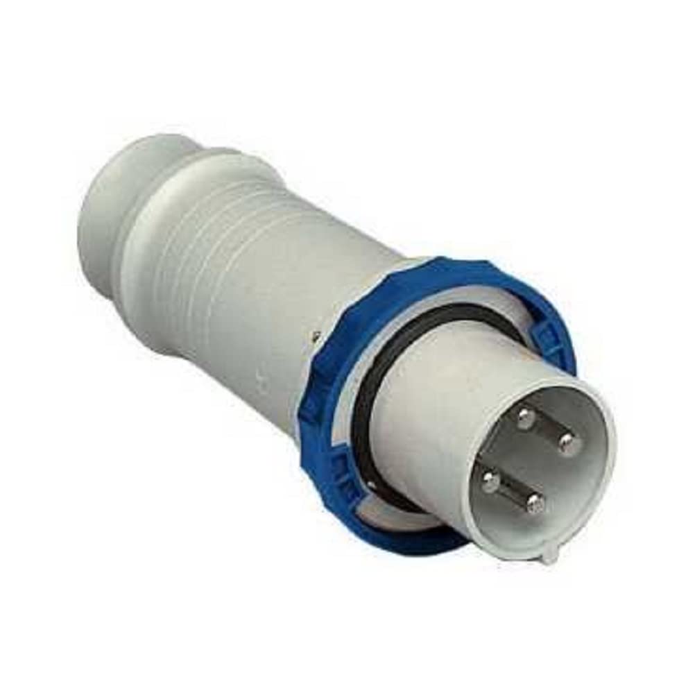 Schneider 81391 Spina Mobile Ip67 3Pt 125A 220V, Bianco