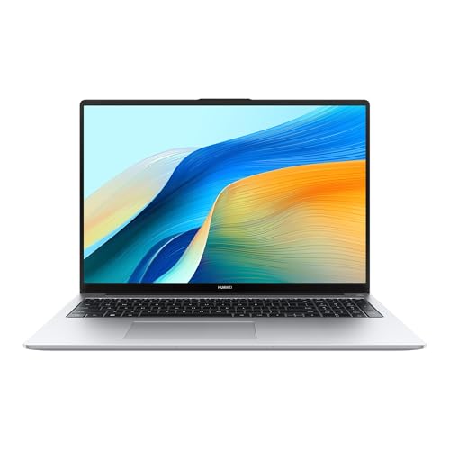 Huawei MateBook D16 Ordinateur Portable Intel® Core™ i5-13420H, 16 Go RAM, 512 Go SSD, Écran 16'' FullView, Non Tactile, Windows 11 Home, Clavier AZERTY, Gris