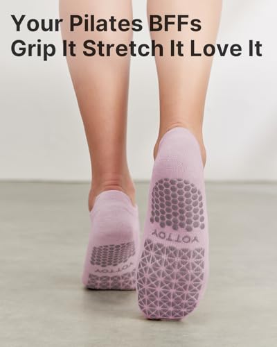 YOTTOY Pilates Socks for Women(6 Pairs)–Breathable - image 5