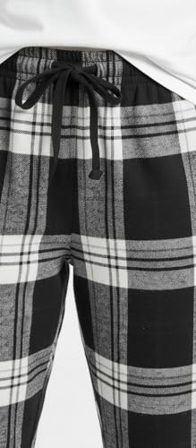 Image of Womens Multicolor Cotton Checkered Pyjama | Checks Pajama for women with Elastic & Drawstring Plus Size (S TO 8XL)