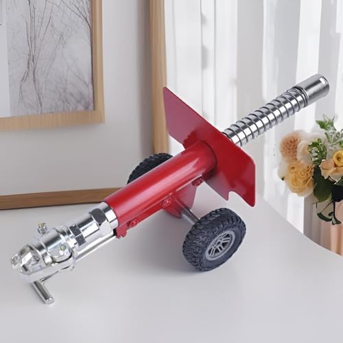 ZeawIEsvbyt Firecracker Artillery Cannon, 304 Stainless Steel Mini Model Firework Launcher Collectible Military Gifts & Desktop Decorations for Enthusiasts (Red) - Thumbnail 4