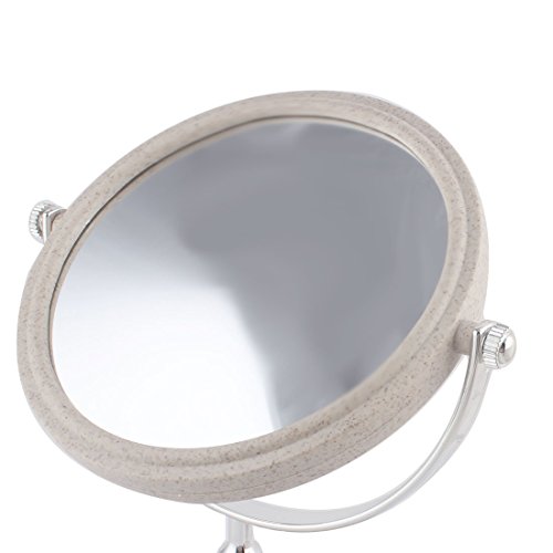 Espejo de Maquillaje de Pie Dobles Lados Ruilogod miniatura 2