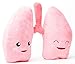 nerdbugs Lung Plush - We Be-Lung Together!/Pulmonologist Gift and Respiratory Therapist Gifts, Cancer and Transplant Gift, Pulmonary Nurse, Med Student