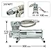 ZHSYMX 200PSI 3/8 NPT Heavy Duty Air Train Horn/Air Ride Suspension Compressor for Train/Truck/Car 12V SILVER