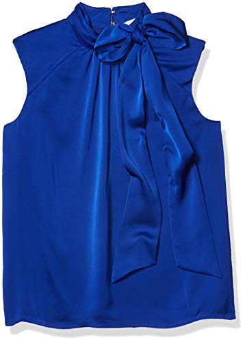 Ramy Brook Women's Aviva Structured Shoulder TOP, Cobalt, Extra Small