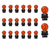 Kadiby (20Pack 3157NA 3157A 3457NA Bulb Parking/Turn Signal/Daytime Running Light Bulbs 3047A 3057a 4114a 3457a 4157a 4057a 12v 27/7w Fit for E350 Expedition Focus Ram Pickup Silverado Grand Cherokee