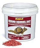 Kaput Ground Squirrel Bait - Effective Fleas & Squirrel Killer with Diphacinone &...