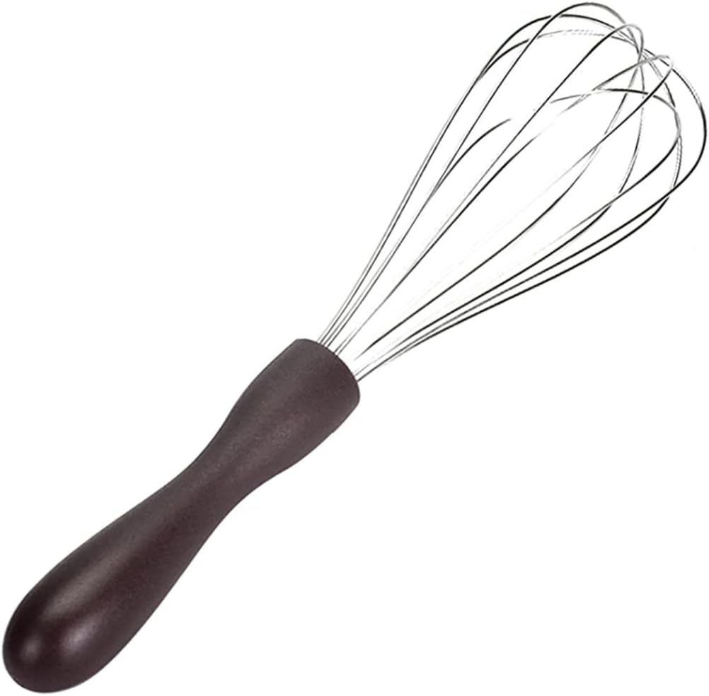 Kitchen Egg Whisk Stainless Steel Lightweight Wire Balloon Utensil Milk Beater Cooking