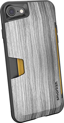 Smartish iPhone SE Wallet Case - Wallet Slayer Vol. 1 [Slim + Protective + Grip] Credit Card Holder for Apple iPhone SE 2022/2020 & iPhone 7/8 - Chef's Special