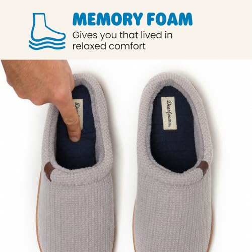 Image of Dearfoams mens Case Casual Clog