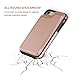 ONETOP for iPhone SE(2022) iPhone SE(2020) iPhone 7/8 Wallet Case with Card Holder, Premium PU Leather Kickstand Card Slots, Double Magnetic Clasp and Durable Shockproof Cover 4.7 Inch(Rose Gold)