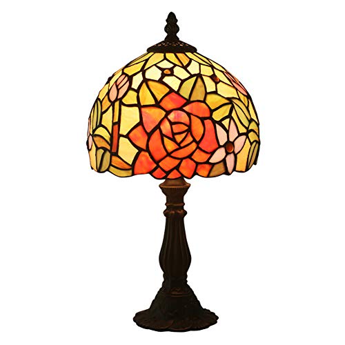 Lámpara De Mesa Estilo Tiffany 8 '' Estilo Barroco Europeo Lámpara De...
