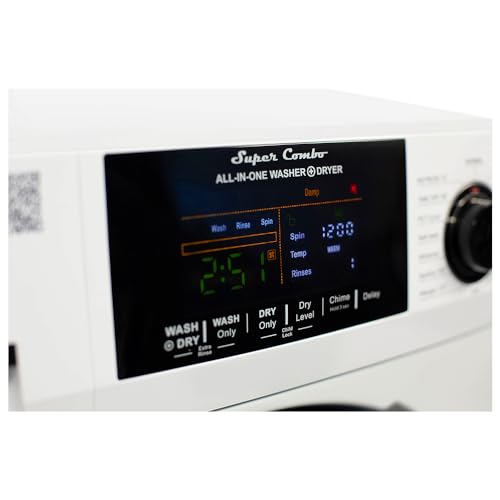 Equator Advanced Appliances EZ 4800 V Equator All-In-One Washer Dryer Vented-Dry 30% Faster Than Condense 15Lb 110V In White thumb #3