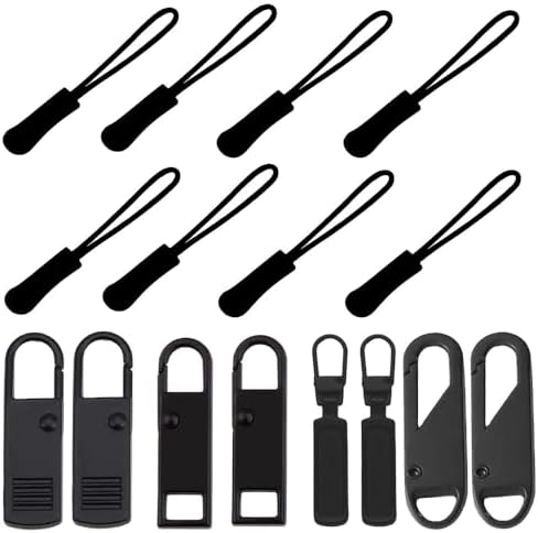 Aeuezxx Cremallera colgante, 16 unidades, antideslizante, de repu...