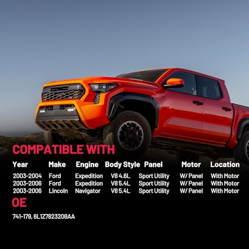 Image of BDFHYK 741-178 Power Window Regulator with Motor Front Left Compatible with Ford Expedition 2003-2006, Compatible with Lincoln Navigator 2003-2006