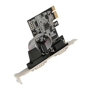 Goshyda PCIe 2-Port RS-232 Karta