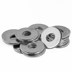 Topnorm24 Edelstahl M3 Unterlegscheiben 100 Stück V2A