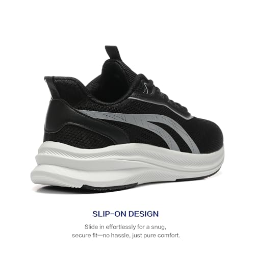 BOGOVER Men's Running Shoes, Lightweight Breathable Walking Shoes Non Slip Tennis Shoes Movepropel Athletic Fashion Sneakers3