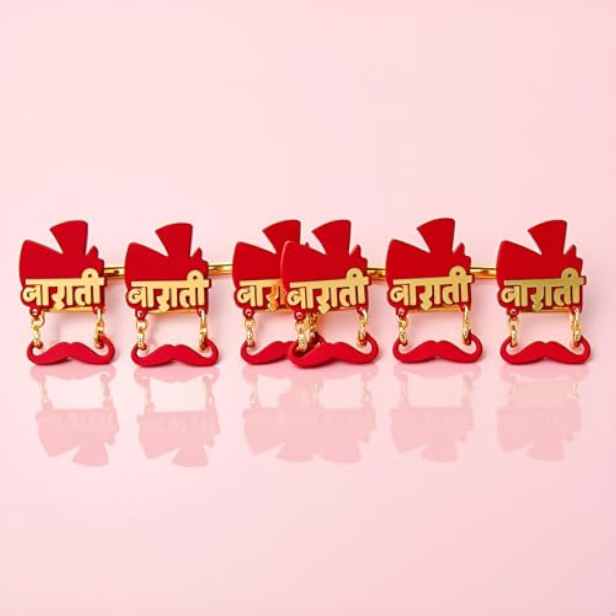 Barati Wedding Brooch Pins for Decoration, Set of 30