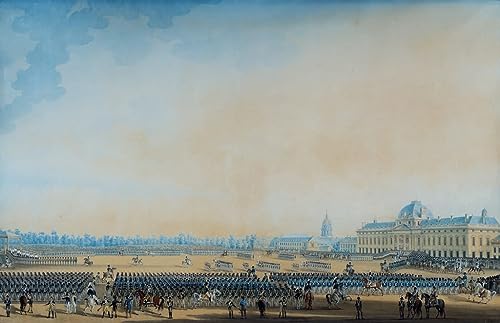 Tableau Toile Anton Ignaz Melling, une fresque d'art historique pour salons raffinés 60x90cm