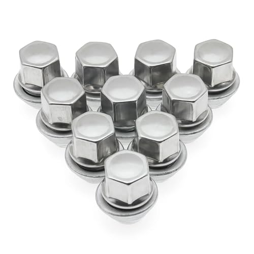 Tuercas de rueda de 19 mm para Ford Kuga 2008 a 2012 tornillos de llanta de acero 2