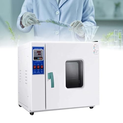 Vacuum Drying Oven, Drying Oven Lab Oven, Industrial Digital Forced Ovens, 16L Lab Drying and Heating Oven, Lab Forced Air Convection Drying Oven | 220V 50Hz for Schools 202-02A