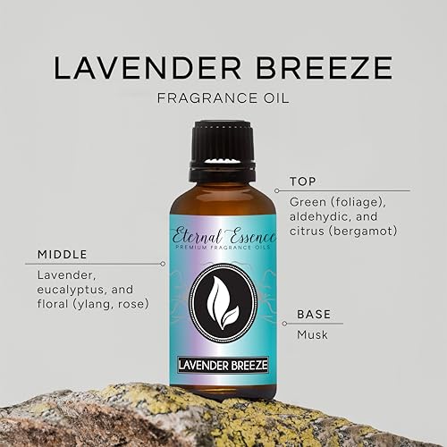 Image of Eternal Essence Oils Lavender Breeze 30ml Premium Fragrance Oil - for Candle, Soap Making, Aromatherapy, Diffusers, Home Care, & Humidifiers