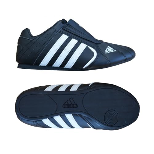 Image of adidas Adi SM III Martial Arts Taekwondo Training Shoes Trainers (UK 5, Black)
