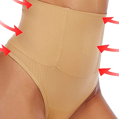 Thong butt lifter YRYRYW en nylon et spandex pour un maintien optimal