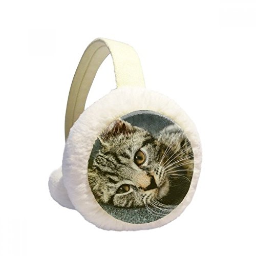 Orejeras de gatito plegables el regalo perfecto de piel de imitación
