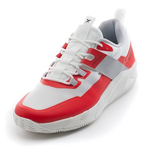 DROP SHOT Hombre Zapatilla Drop Shot Dailos Pádel Rojo 46 EU