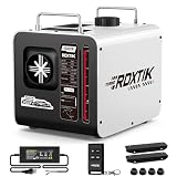 RDXTIK 9L Diesel Heater, 8KW 12V/24V/110V/240V All in One Diesel Heater with LCD Switch, Remote Control, Muffler for Truck, RV, Home, Car, Campers, Boat, White