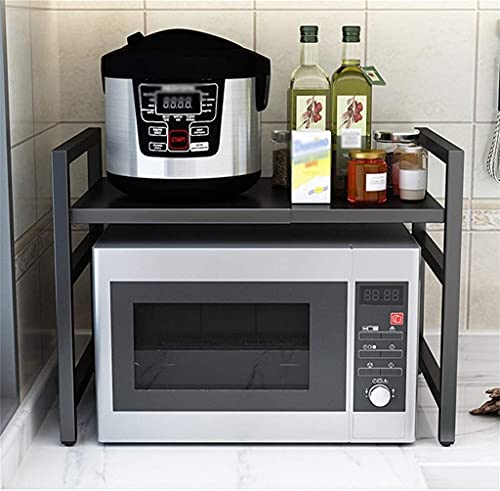Support de four à micro-ondes réglable pour libérer l'espace du comptoir cuisine - 2