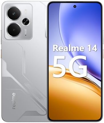 Smartphone Realme 14 5G 12 GB de RAM/256GB, /Tela 6.67"/120Hz Ult...