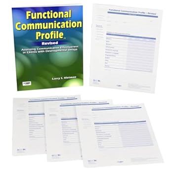 Hardcover Functional Communication Profile: Assessing Communicative Effectiveness in Clients with Developmental Delays Book